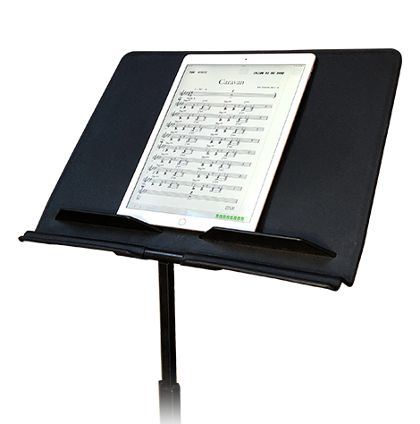 Responsive Small Image of Music Stand with Tablet showing the product